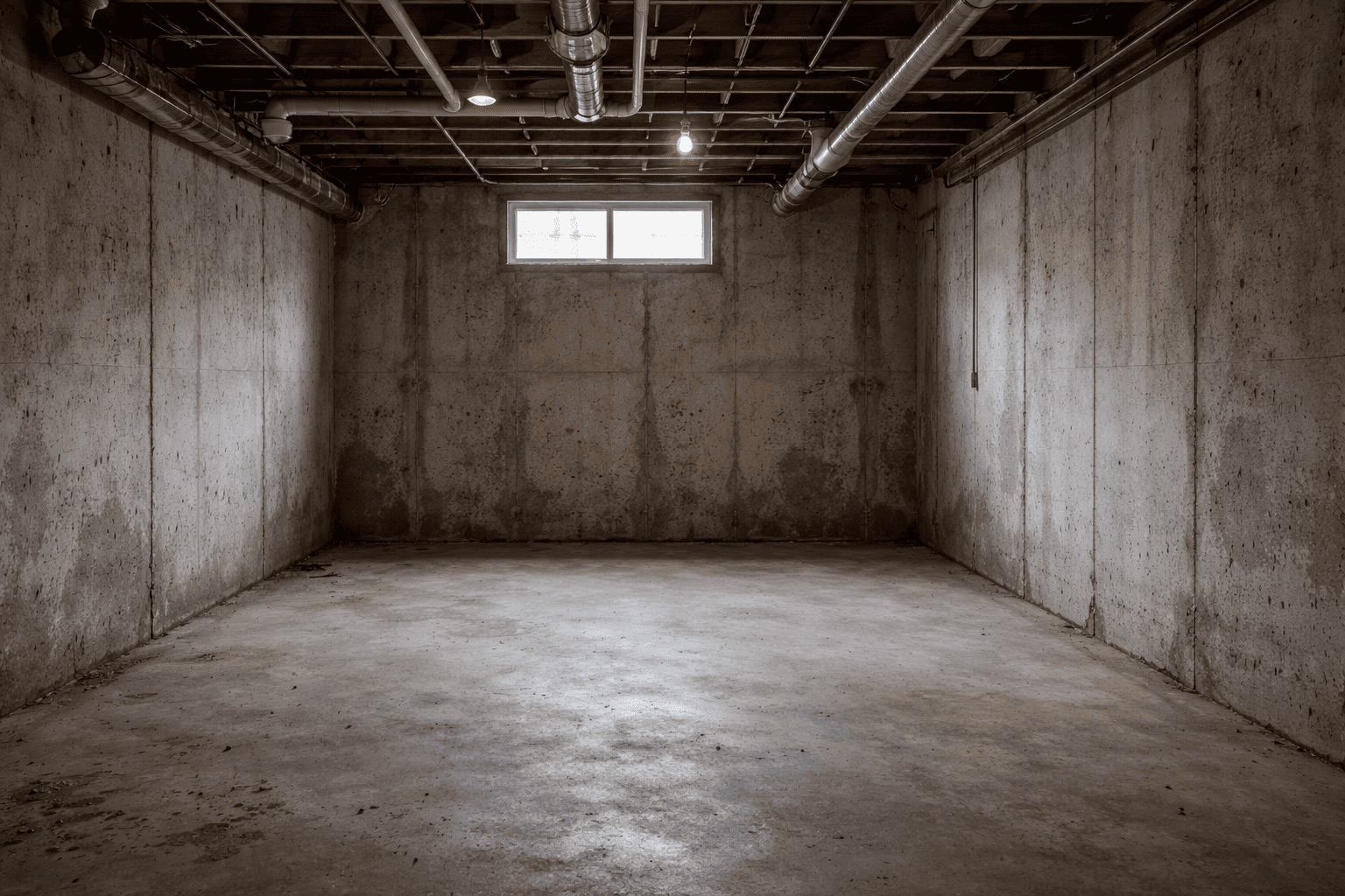 basement renovation – south edmonton before fedoriv renovation