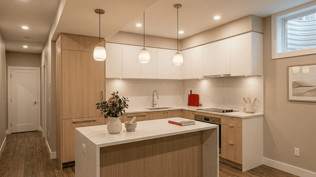 basement renovation – south edmonton fedoriv renovation after