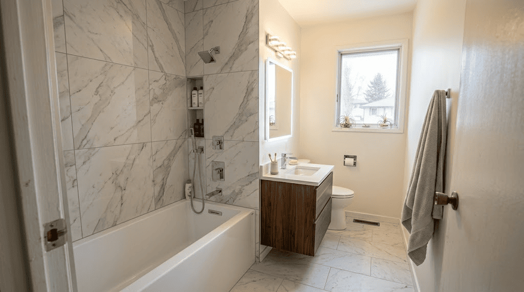 bathroom remodel – west edmonton after fedoriv renovation