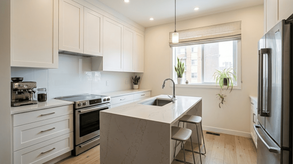 kitchen renovation – downtown edmonton after fedoriv renovation