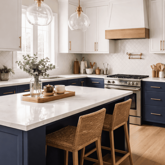 two tone cabinets fedoriv renovation